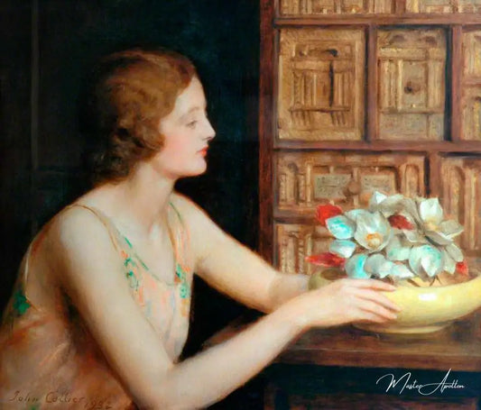 Nacre - John Collier Reproductions de tableaux à la peinture à l’huile