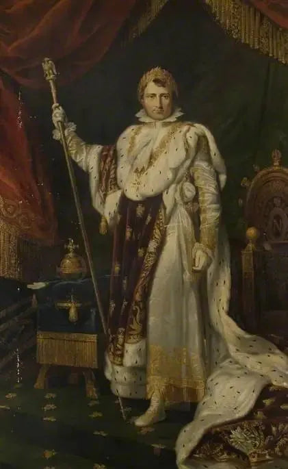 نابليون الأول (1769-1821)، إمبراطور الفرنسيين (1804-1815)، في زي تتويجه - فرانسوا جيرار