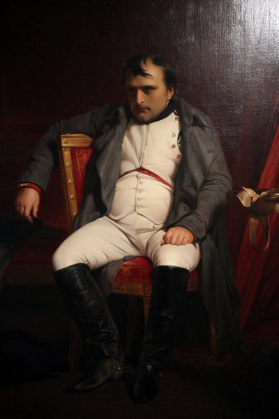 Napoléon Ier à Fontainebleau le 31 mars 1814 - Paul Delaroche - Alpha Reproduction
