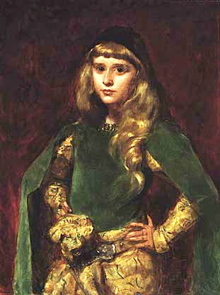 Natalie Clifford Barney à 10 ans - Carolus-Duran