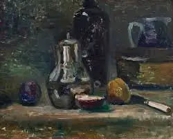 طبيعة صامتة مع إبريق - هنري ماتيس