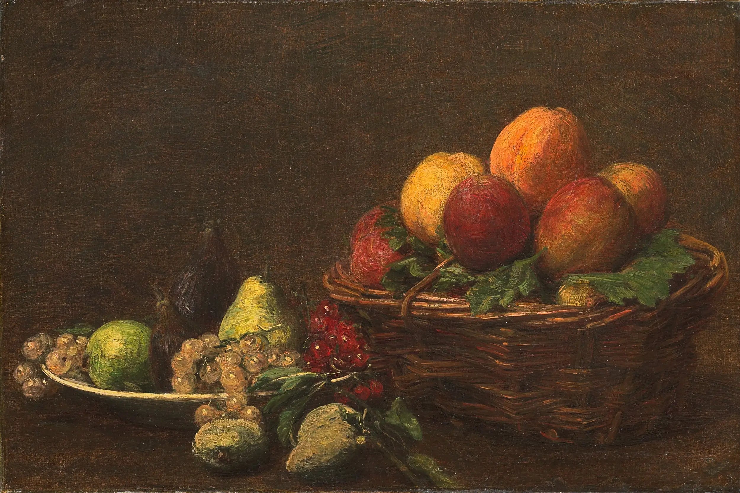 Nature morte aux fruits - Henri Fantin-Latour - Alpha Reproduction