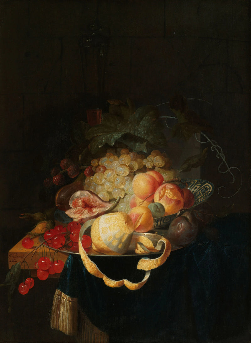 Nature morte aux fruits - Johannes Hannot