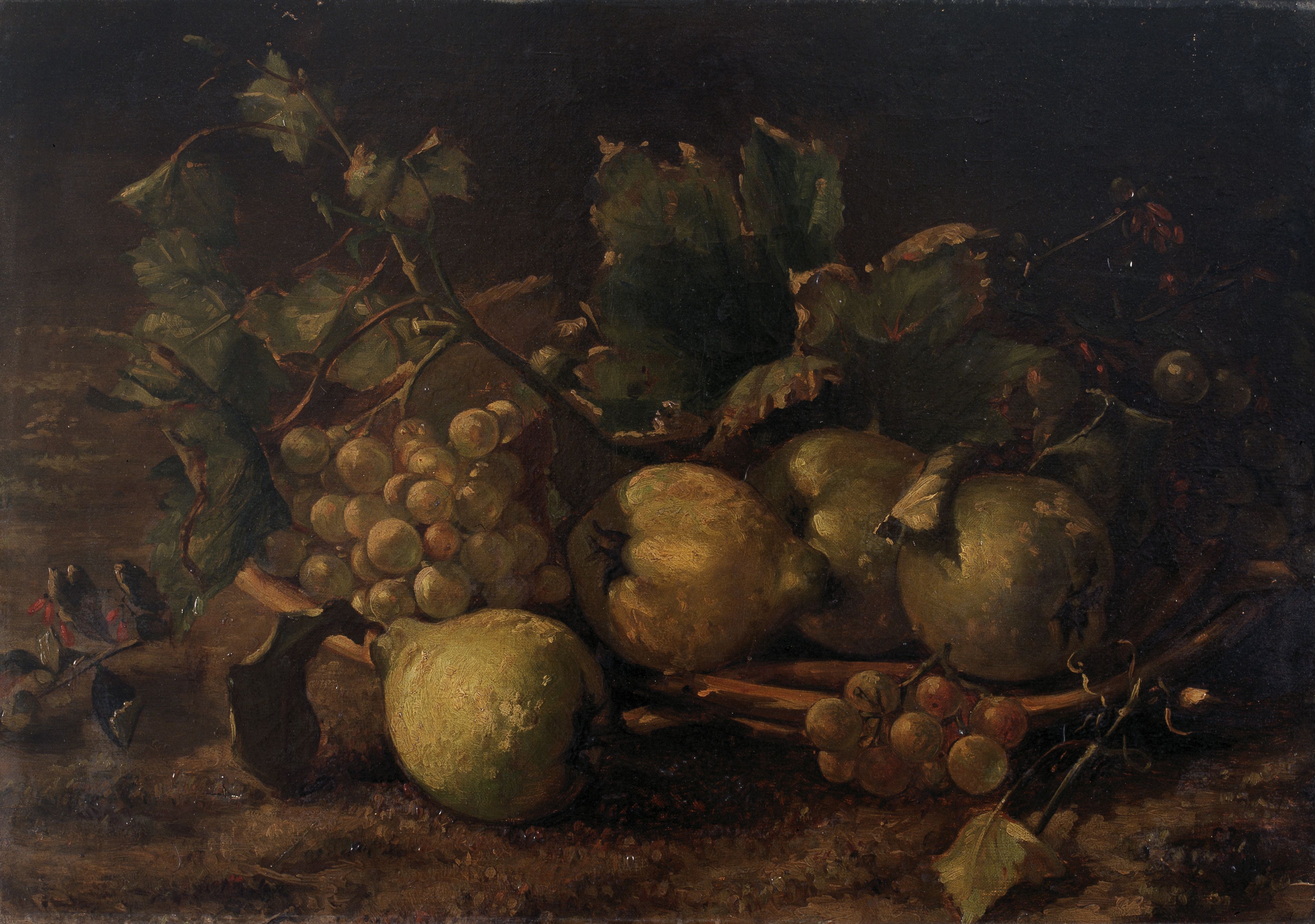 Nature morte aux fruits - Théo van Rysselberghe image 1 reproduction réalisée par Alpha Reproduction