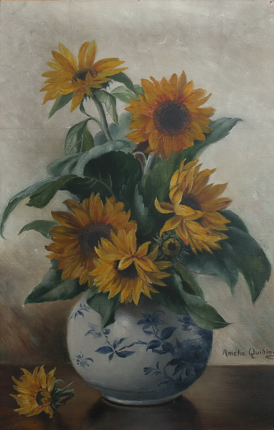 Nature morte aux tournesols – Amelie Quiding