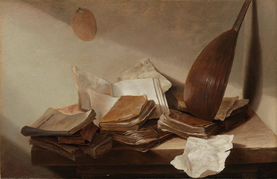 Nature morte avec des livres - Jan Davidszoon de Heem
