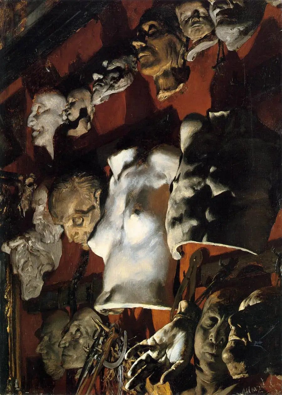 nature morte d’atelier - Adolph von Menzel - Alpha Reproduction