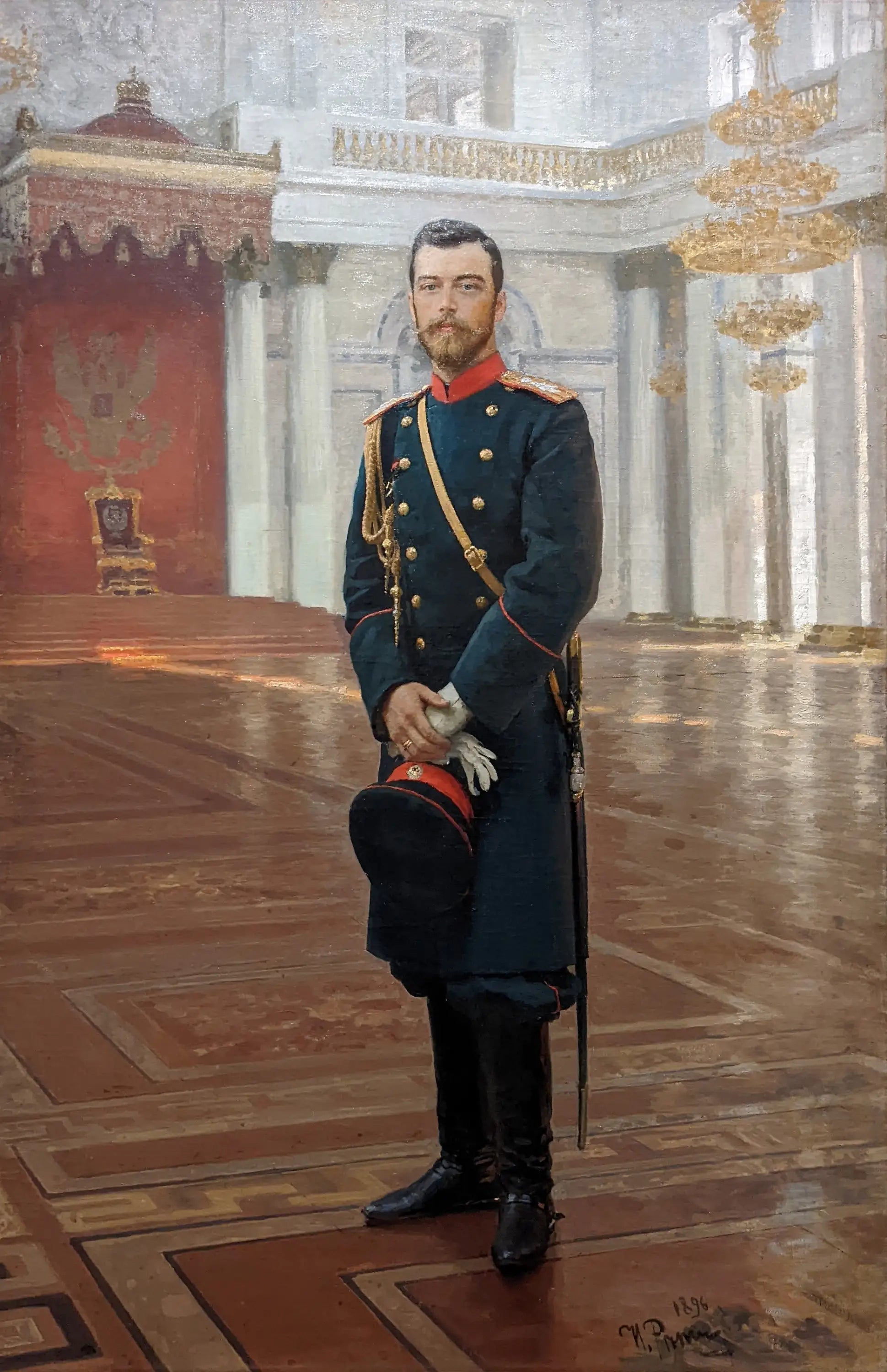Nicolas II - Ilya Repin - Alpha Reproduction
