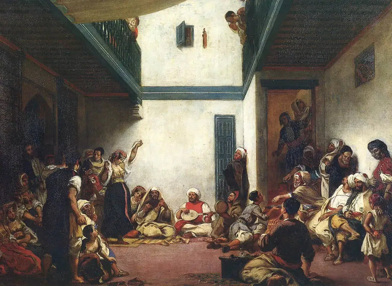 الزواج اليهودي في المغرب - يوجين ديلاكروا