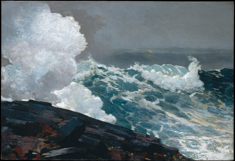 Vent du nord-est - Winslow Homer