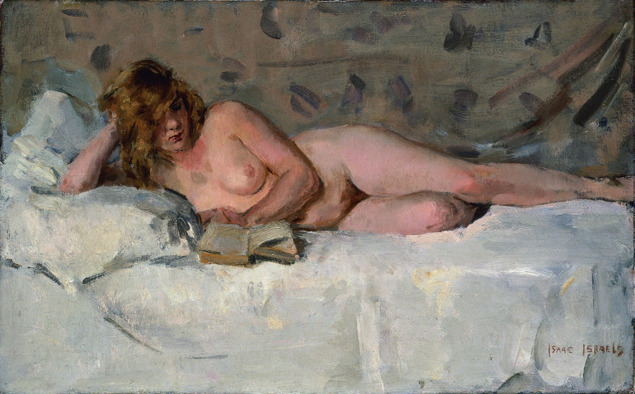 Nu couché (Sjaantje van Ingen) - Isaac Israëls