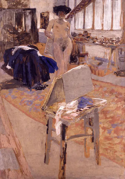 Nu debout dans l'atelier - إدوارد فييار