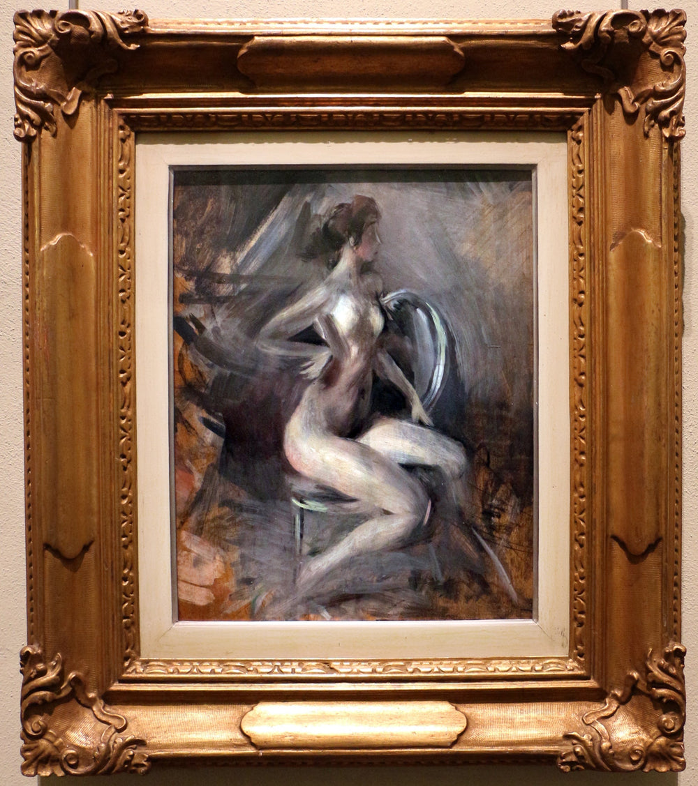 Nudine rapide - Giovanni Boldini image 1 reproduction artisanale de tableau