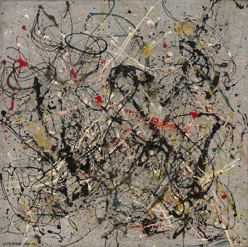 Numéro 18 - Jackson Pollock image 1 reproduction artisanale de tableau