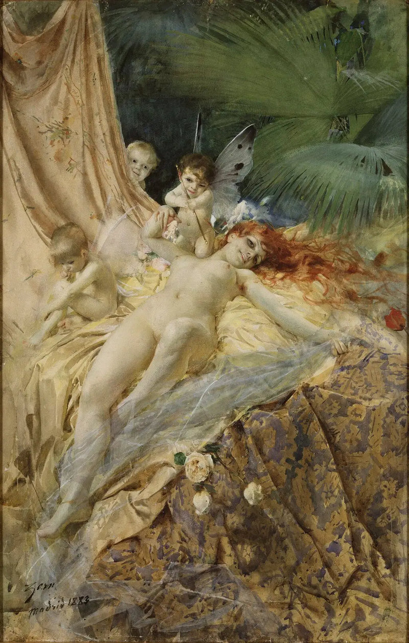 نيمف الحب - أندرس زورن