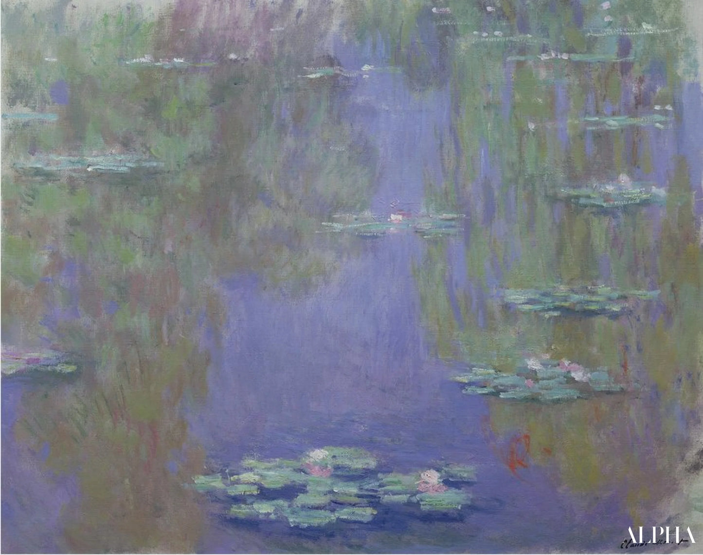 Nymphéas 1903 - Claude Monet - Reproductions de tableaux et peintures haut de gamme