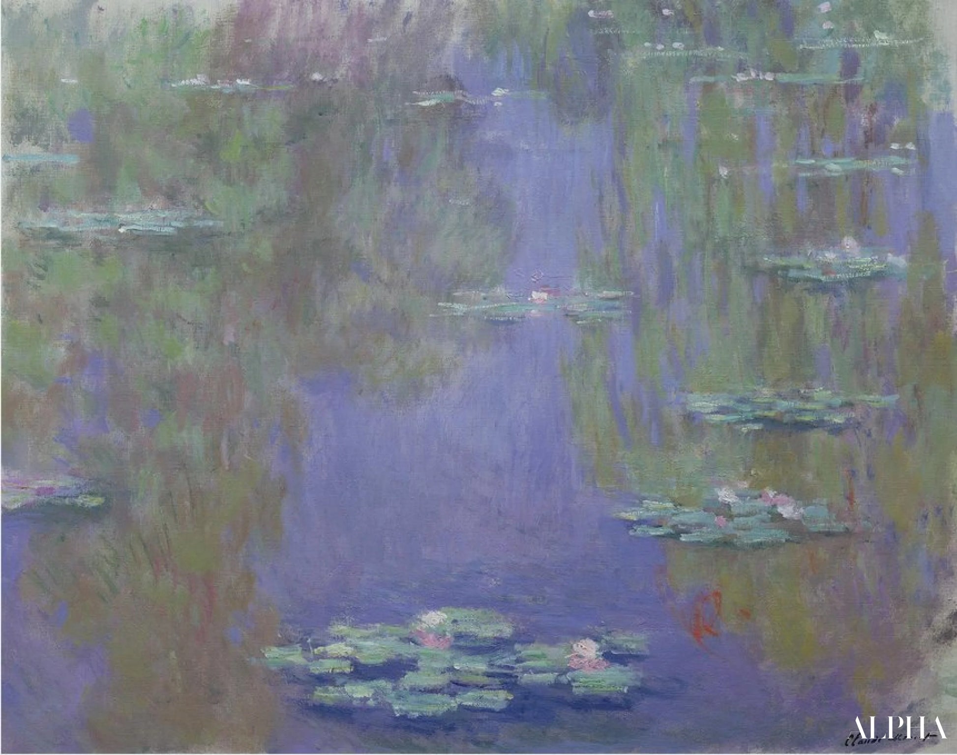 Nymphéas 1903 - Claude Monet - Reproductions de tableaux et peintures haut de gamme