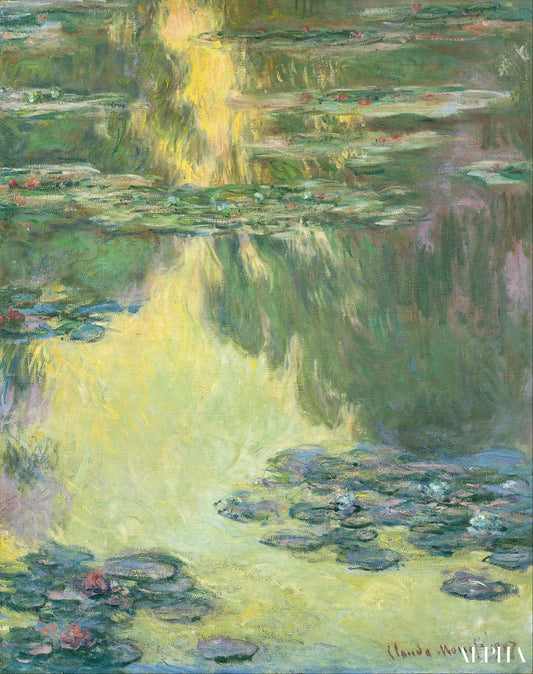 Nymphéas 1907 - Claude Monet - Reproductions de tableaux et peintures haut de gamme