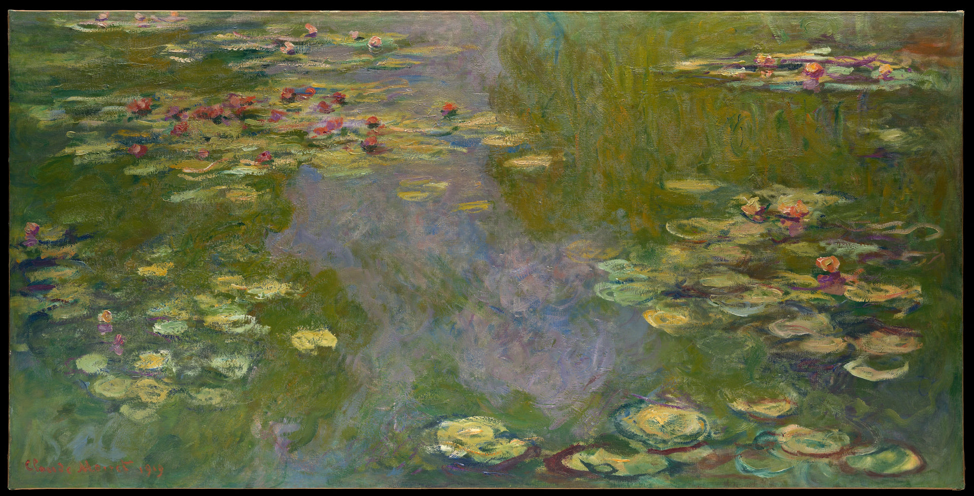 Nymphéas de Claude Monet, 1919 – Metropolitan Museum of Art 1998.325.2, Wildenstein 1891