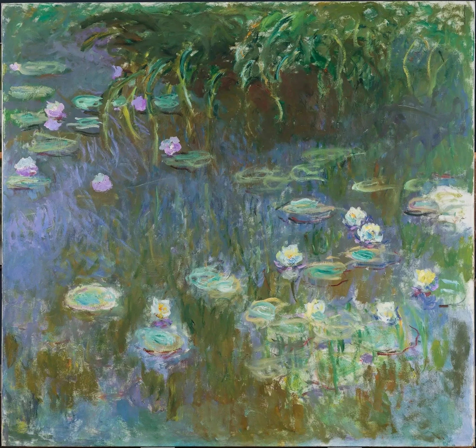 Water Lilies de Claude Monet, vers 1922 – Toledo Museum of Art 1981.54
