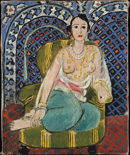 أوداليك جالسة - هنري ماتيس