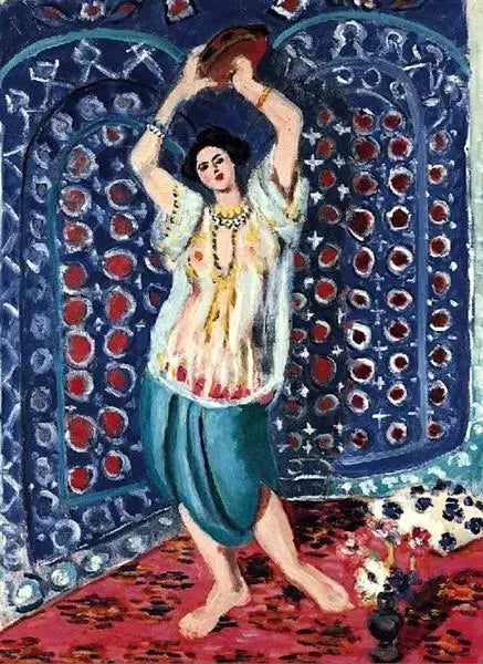 أوداليك مع الطبل (تناغم بالأزرق) - هنري ماتيس