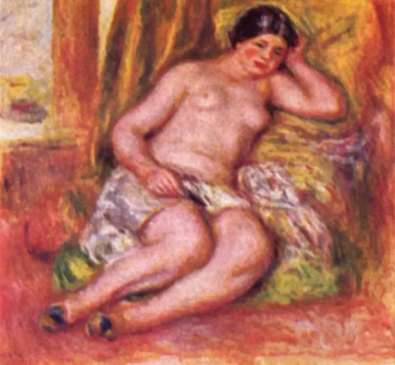 أوداليزكا نائمة - بيير-أوغست رينوار