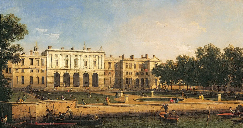 Old Somerset House من نهر التايمز - كاناليتو