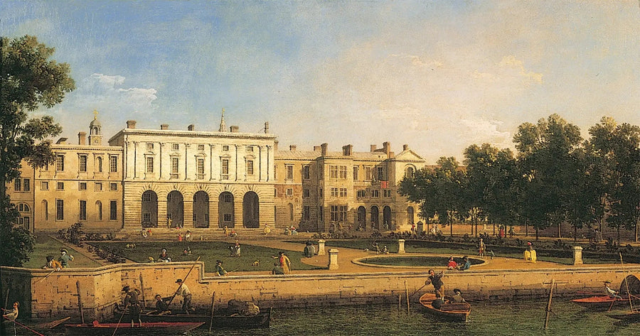 Old Somerset House من نهر التايمز - كاناليتو