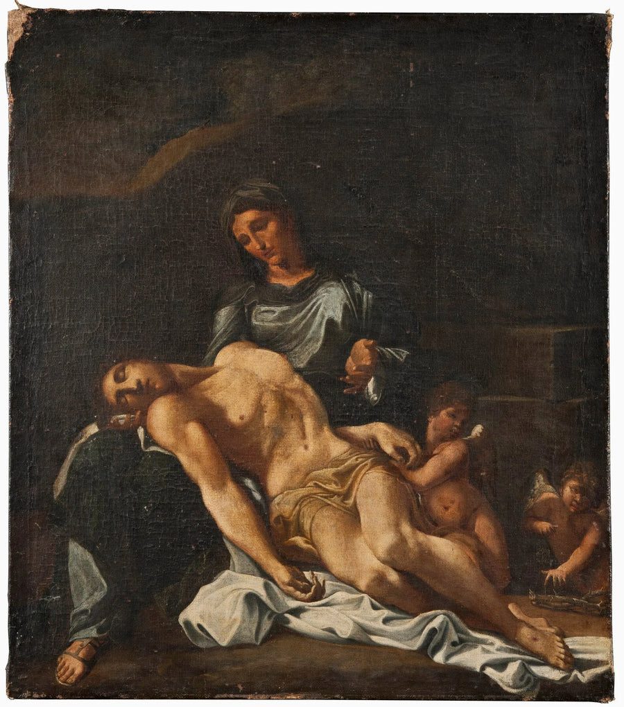 تم تعديلها حتى NM 7172. Pietà - أنيبال كاراتشي
