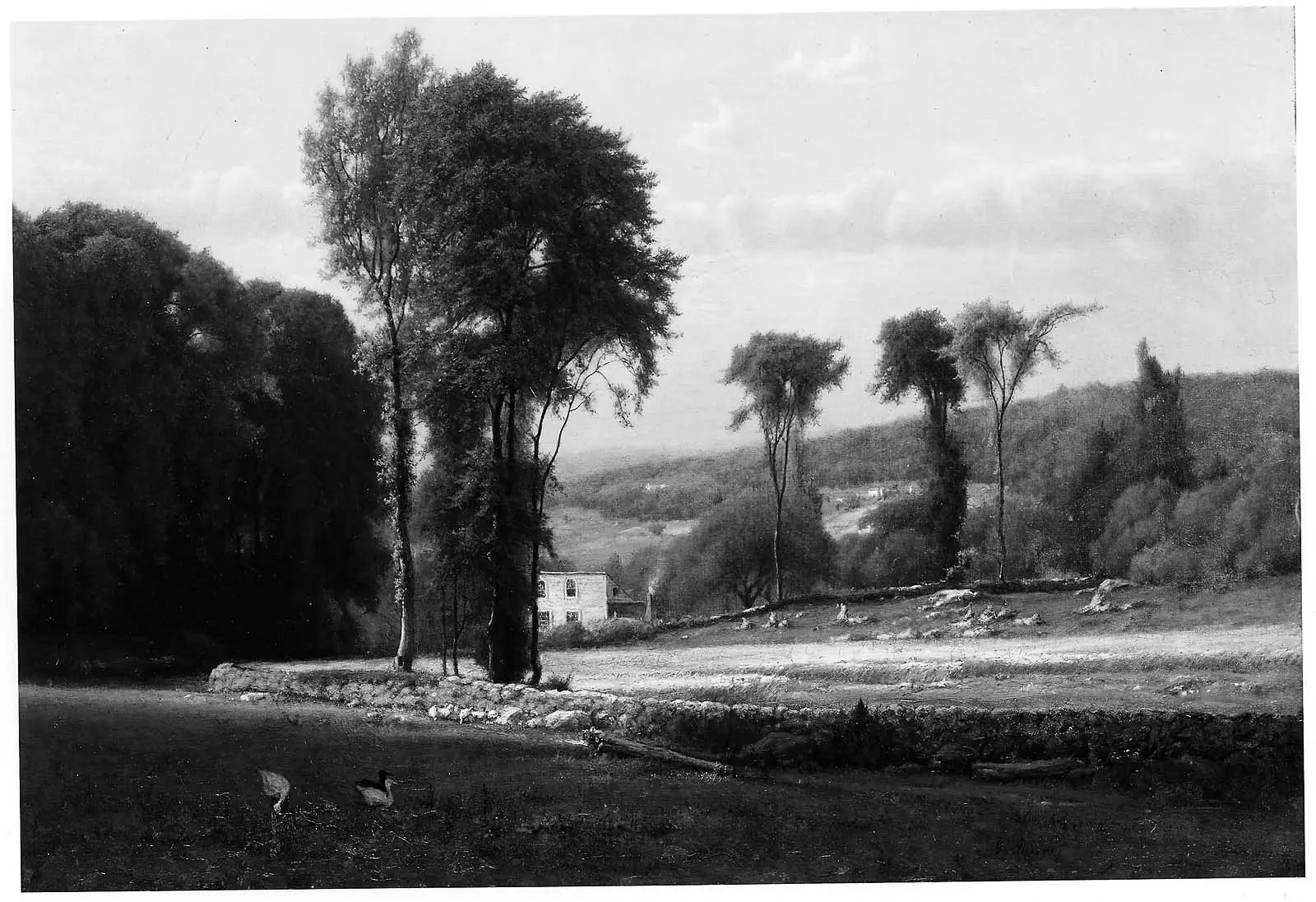 Ormes en été - George Inness - Alpha Reproduction