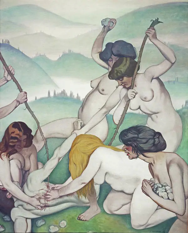 Orphée dépecé par les Ménades - Félix Vallotton - Alpha Reproduction