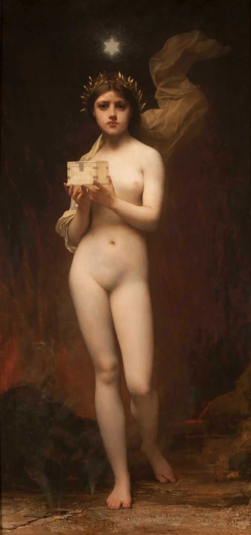 Pandore - Jules Lefebvre - Alpha Reproduction
