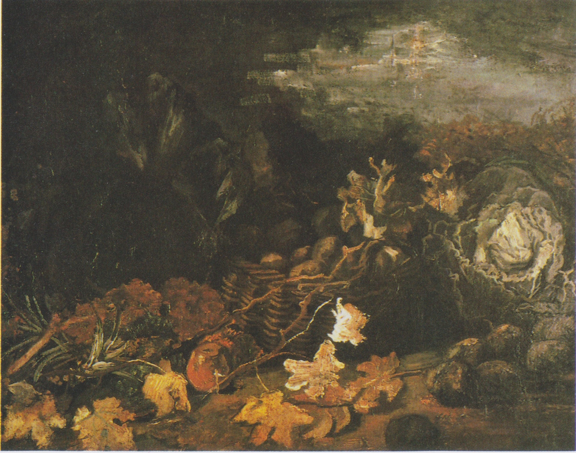 Panier de pommes de terre, feuilles d’automne et légumes F102 JH937 — Vincent van Gogh