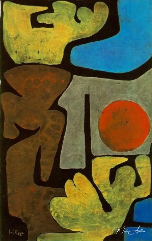 Parc de Goetzen - Paul klee - Reproductions de tableaux et peintures haut de gamme