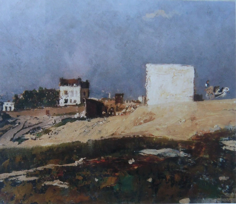 باريس. مونمارتر. - إيليا ريبين