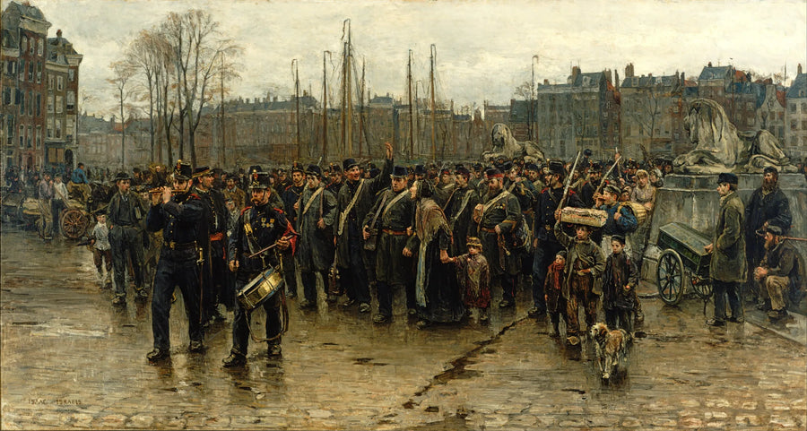 Passage des troupes coloniales - Isaac Israëls