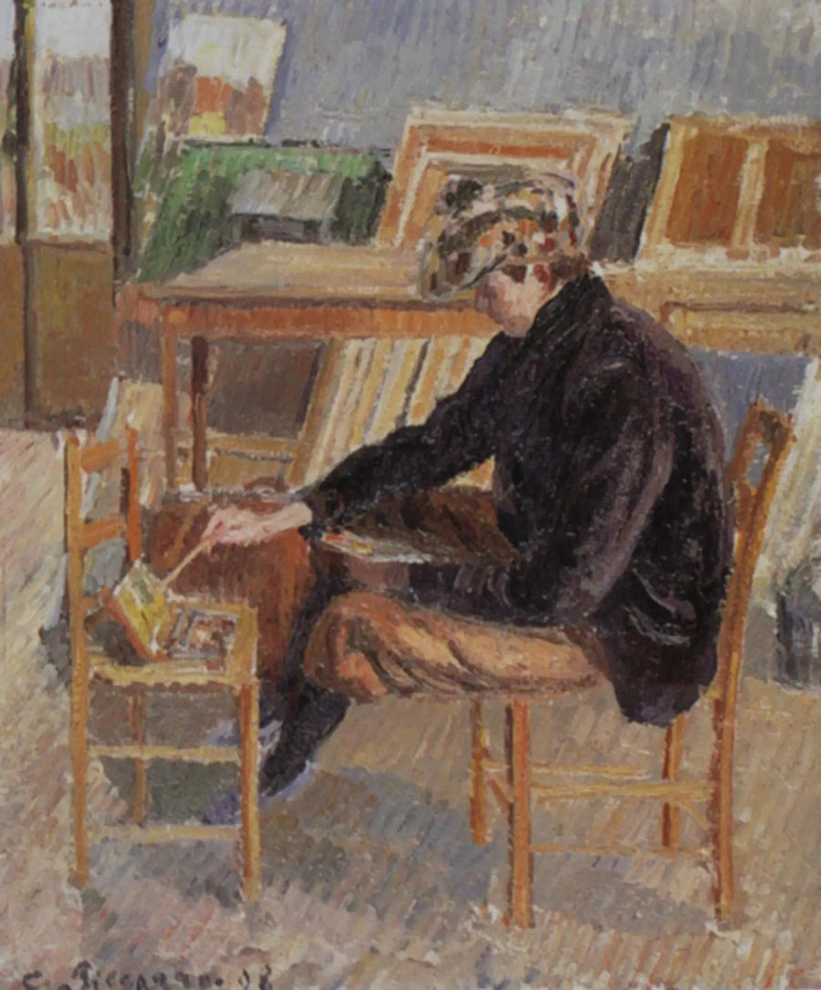 بول-إميل بيسارو يرسم، رسم تخطيطي - كاميل بيسارو