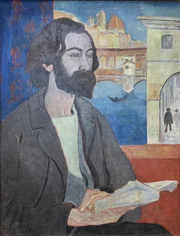 Portrait d’Emile Bernard à Florence, peinture de Paul Sérusier