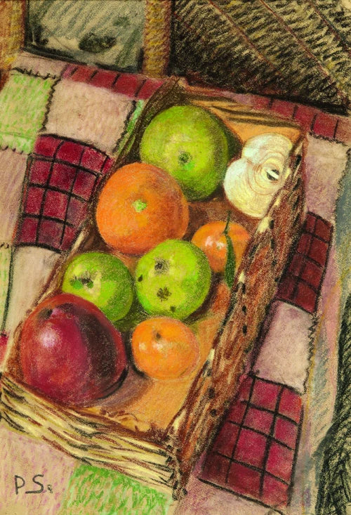 Nature morte aux pommes et oranges, peinture de Paul Sérusier