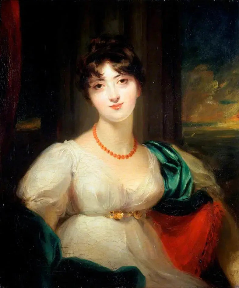 بولينا (1784–1823)، الزوجة الأولى للسير كودرينجتون إدموند كارينجتون - توماس لورانس