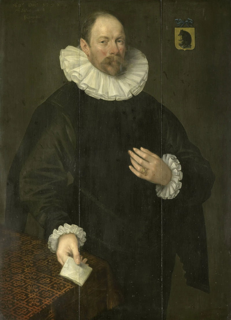 Paulus Cornelisz van Beresteyn (1548-1625). Maire de Delft - Jacob Willemsz Delff