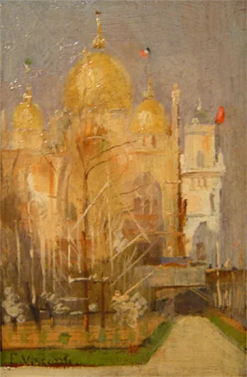 Pavillon d'Italie à l'Exposition Universelle de Paris de 1900 - Eliseu Visconti