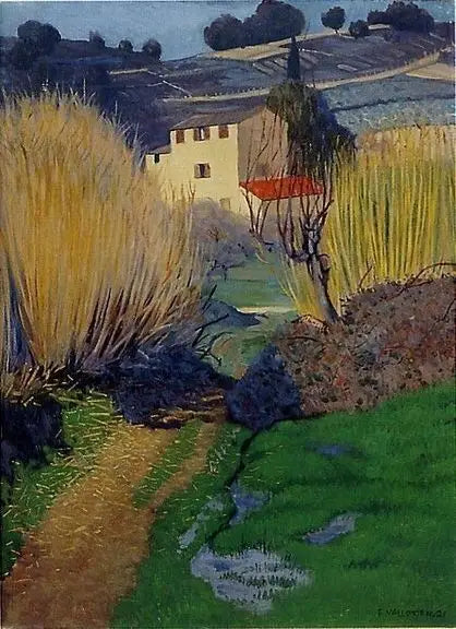 Paysage à Cagnes - Félix Vallotton - Alpha Reproduction