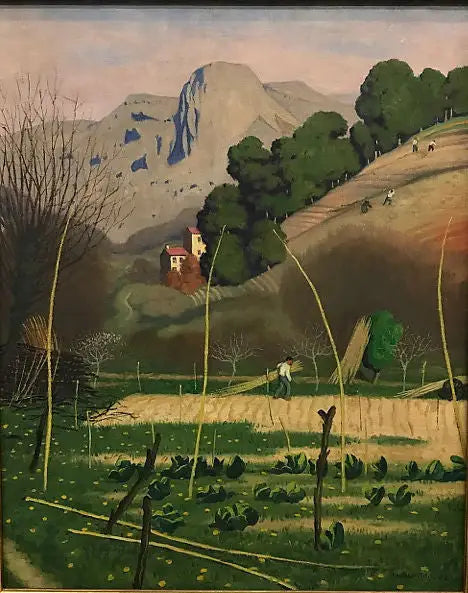 Paysage à Saint-Jeannet Provence - Félix Vallotton - Alpha Reproduction
