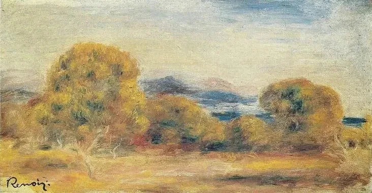 منظر طبيعي - بيير أوغست رينوار