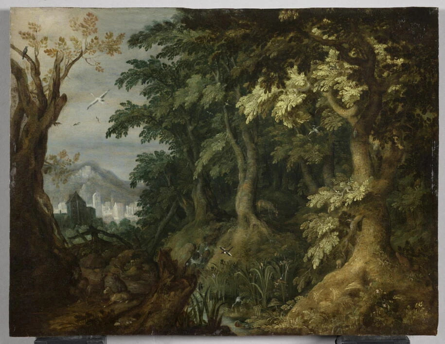 Paysage avec animaux - David Vinckboons