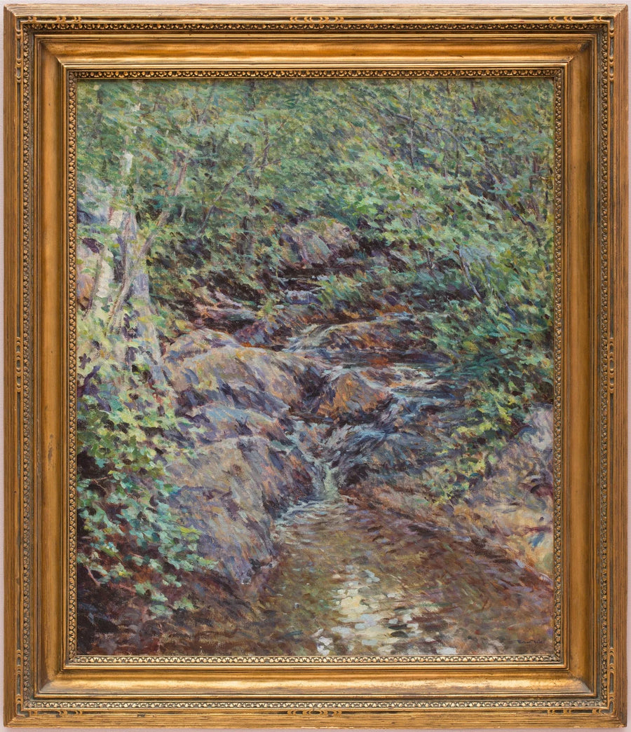 Paysage avec cascade - Robert Lewis Reid