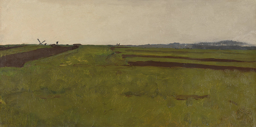 Paysage avec champs arables - Willem Witsen