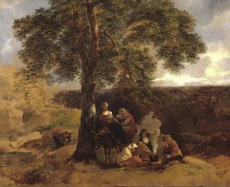 منظر طبيعي مع غيتان - توماس غينسبورو